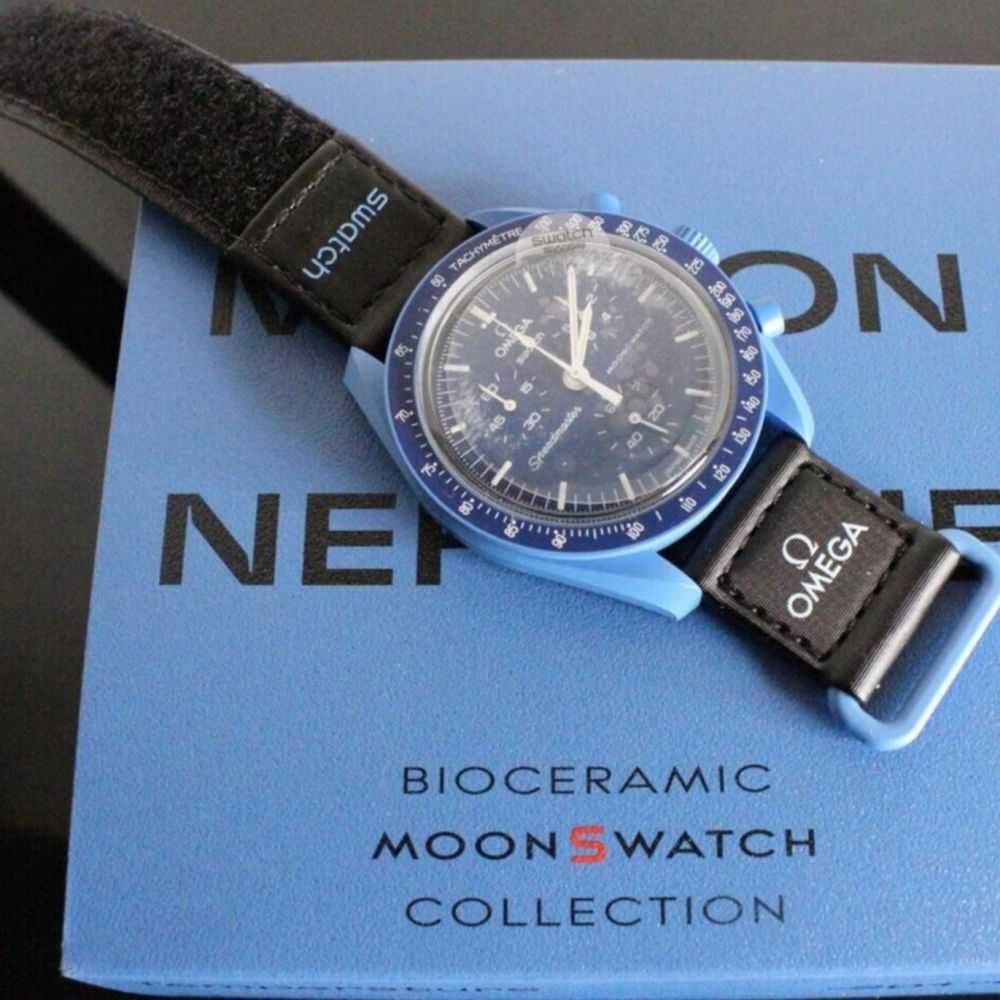 Omega x Swatch Neptune SO33N100 - Głębinowy Blask w Bio-Ceramice 2024