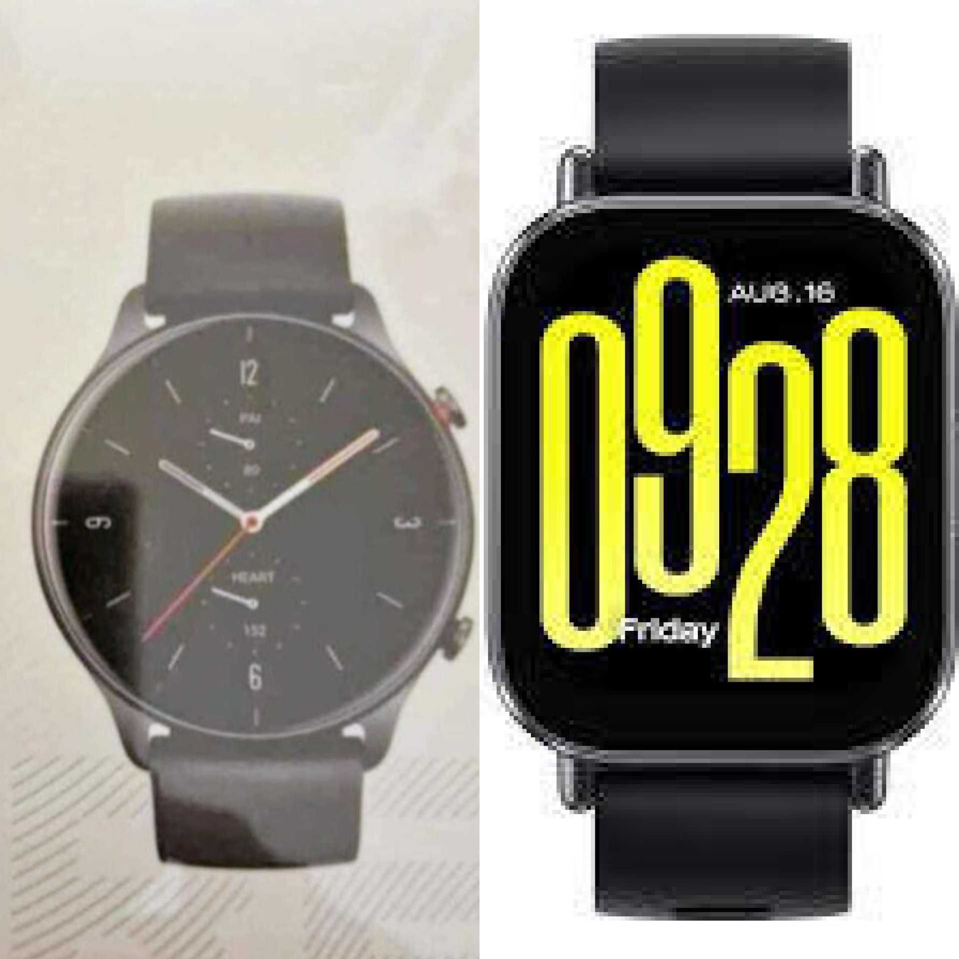 Amazfit GTR2e + xiaomi redmi watch 5 active