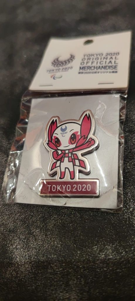 Przypinka Maskotka Igrzyska Tokio Tokyo 2020