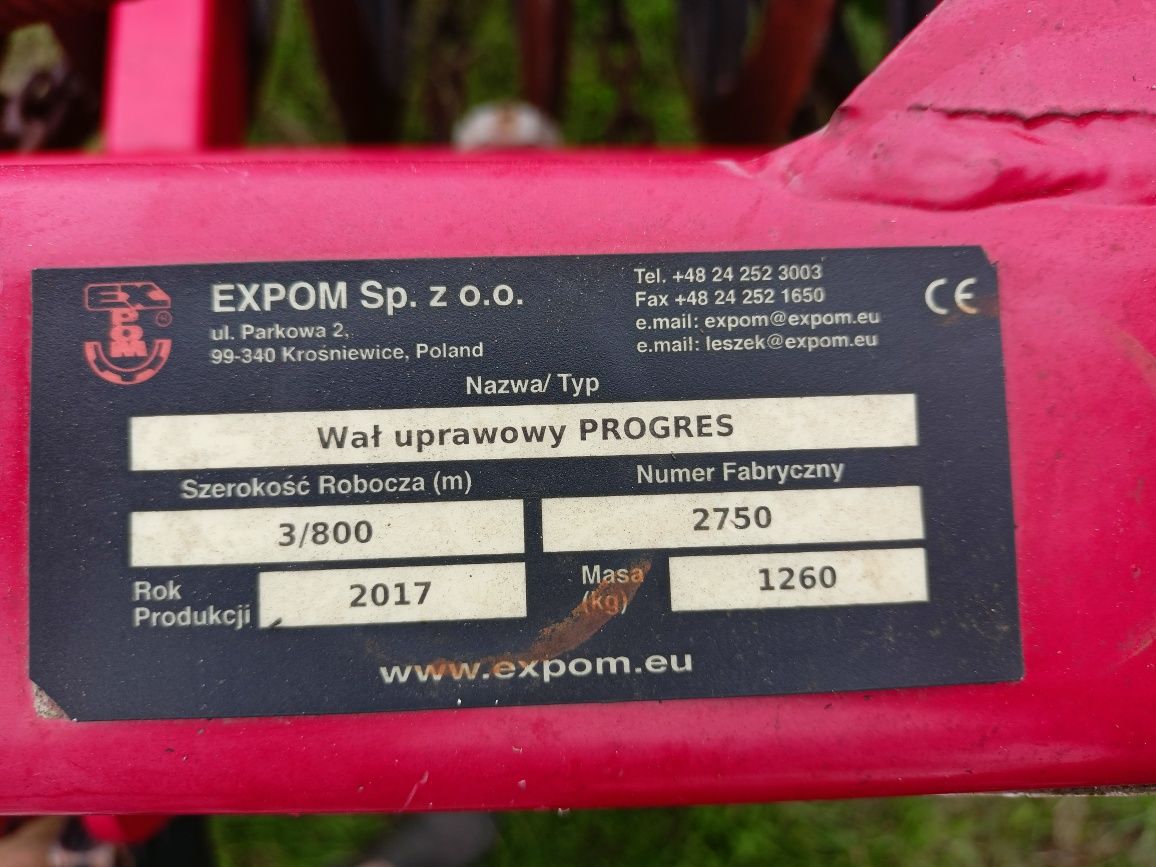 Expom progres wał Campbell 3m