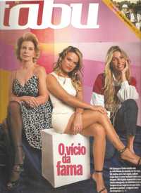 Cinha Jardim, Rita Egídio e Lili Caneças 2007 em capa revista