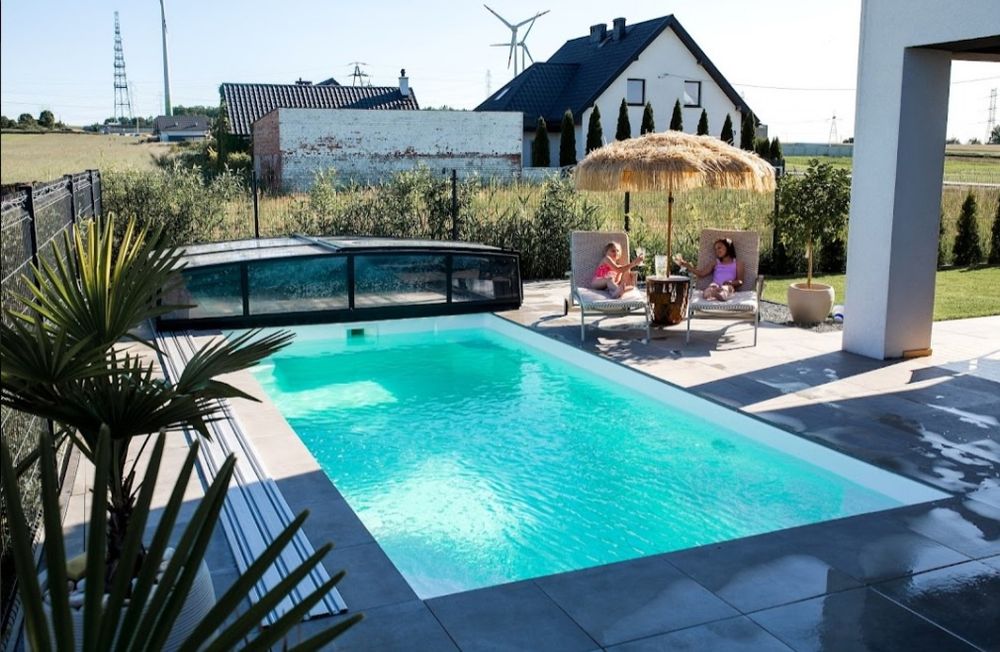 Basen ogrodowy basen poliestrowy wkopany