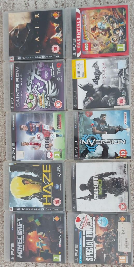 Konsola PS3 pady i gry