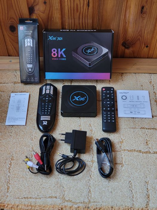 ТВ приставка/ Смарт приставка Android 11 box X 96 X4 Pro 4/64Gb