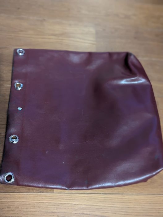 Torba bordowa duża bez paska