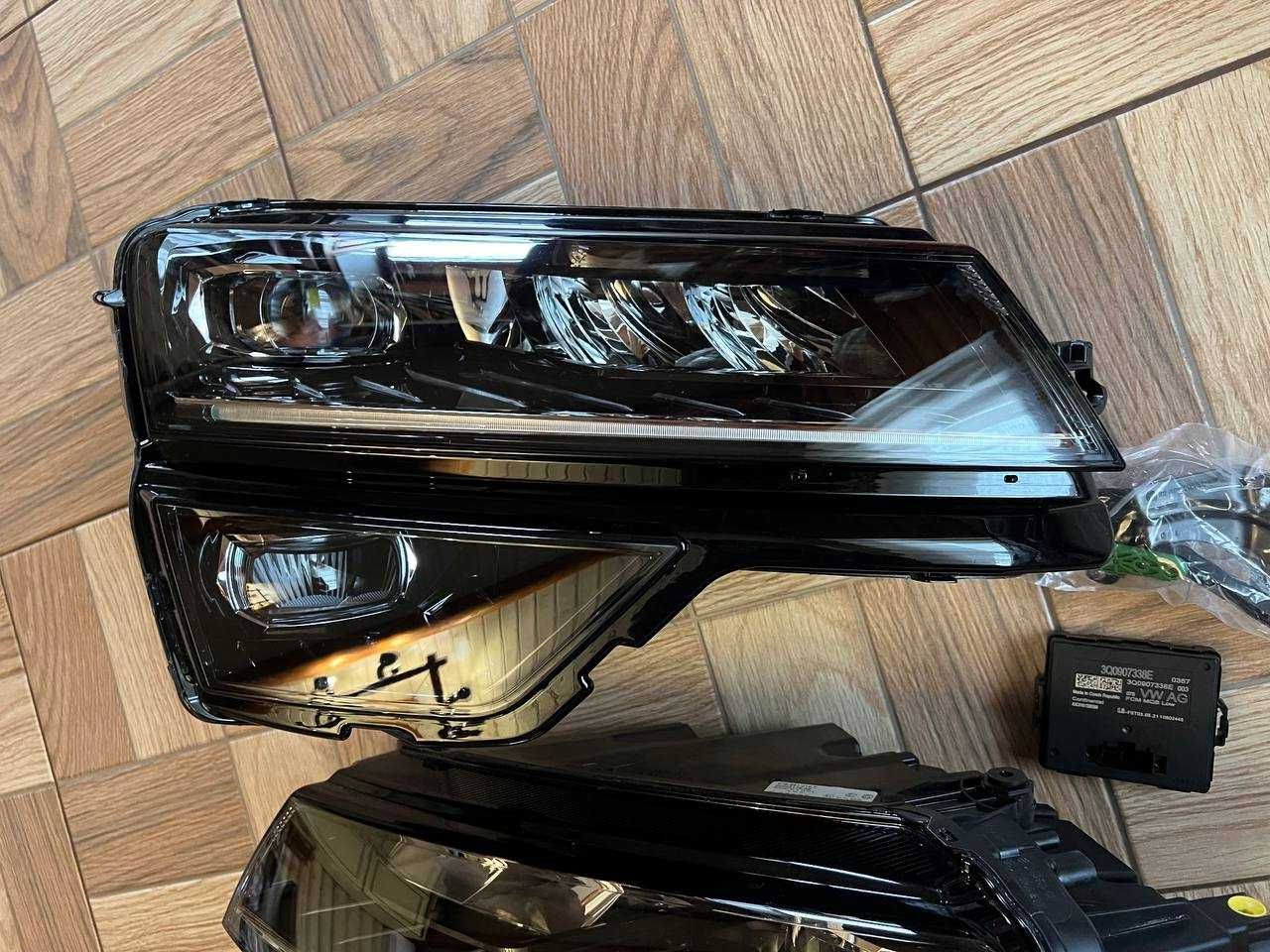 LED Фары Skoda Karoq Оптика Шкода Карок Фонари Фара Шкода Лед Ксенон