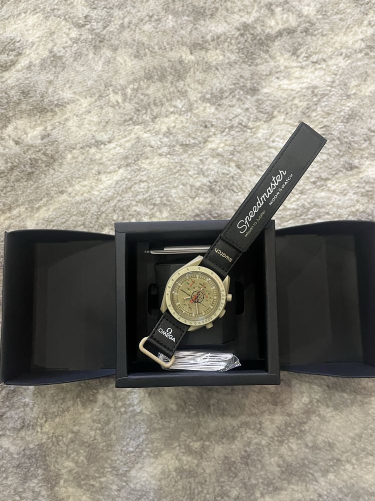 Relógio swatch x omega Mission to Jupiter