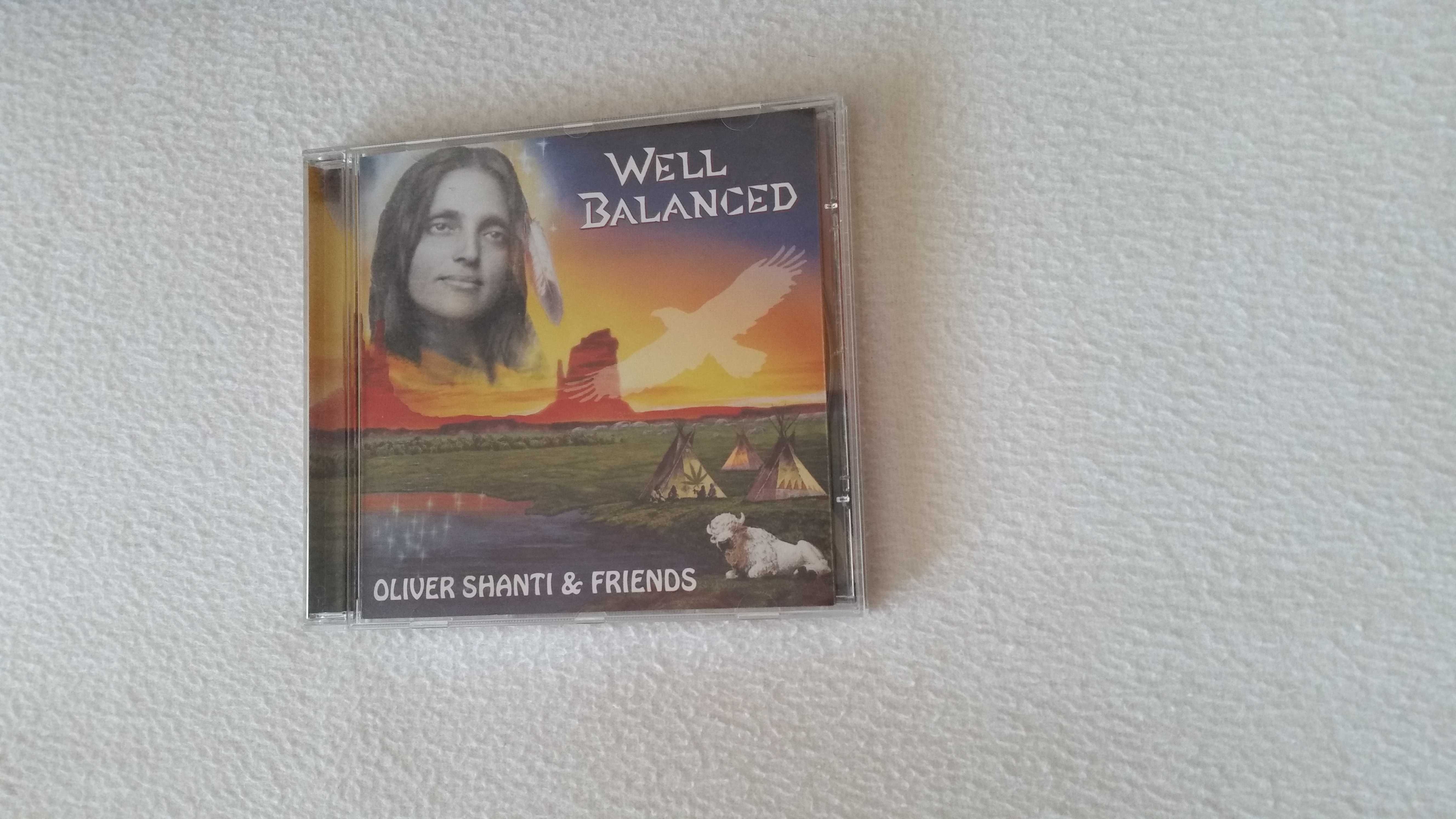 OLIVER SHANTI & FRIENDS - Well Balanced (1995 Sattva Music) CD