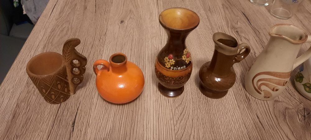 6 dzbanków np. na kwiaty