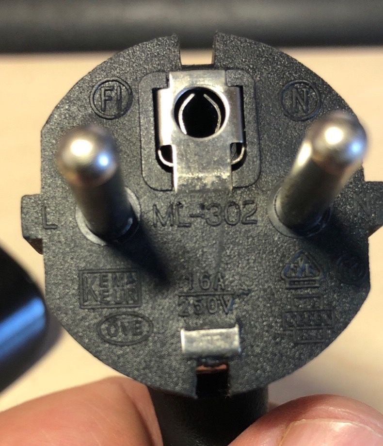 Комплект для ПК, Кабель живлення, посиленний для ПК і монітора 220V