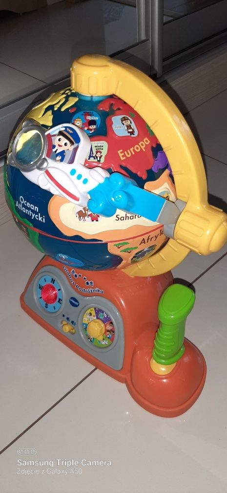 Edukacyjny globus podróżnika Vtech