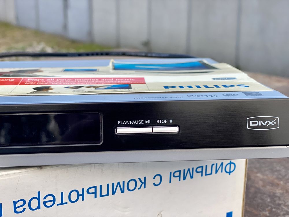 DVD player PHILIPS дивиди плеер диски