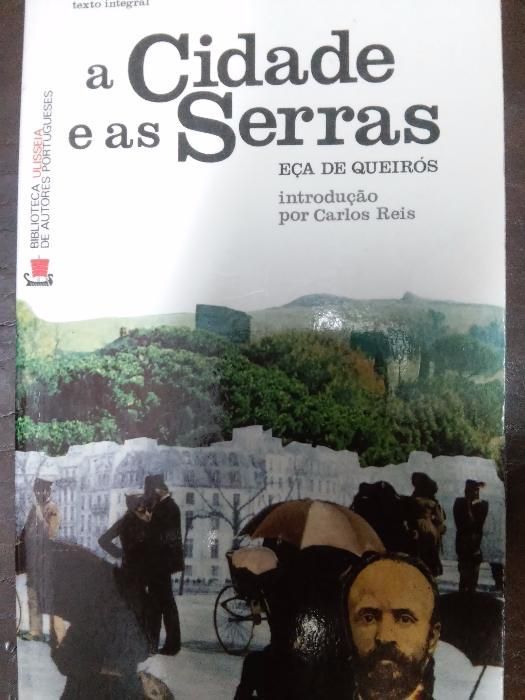Livro "A cidade e as Serras" de Eça de Queirós