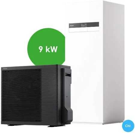 Pompa ciepła Pansonic 9 kW All in One z montażem