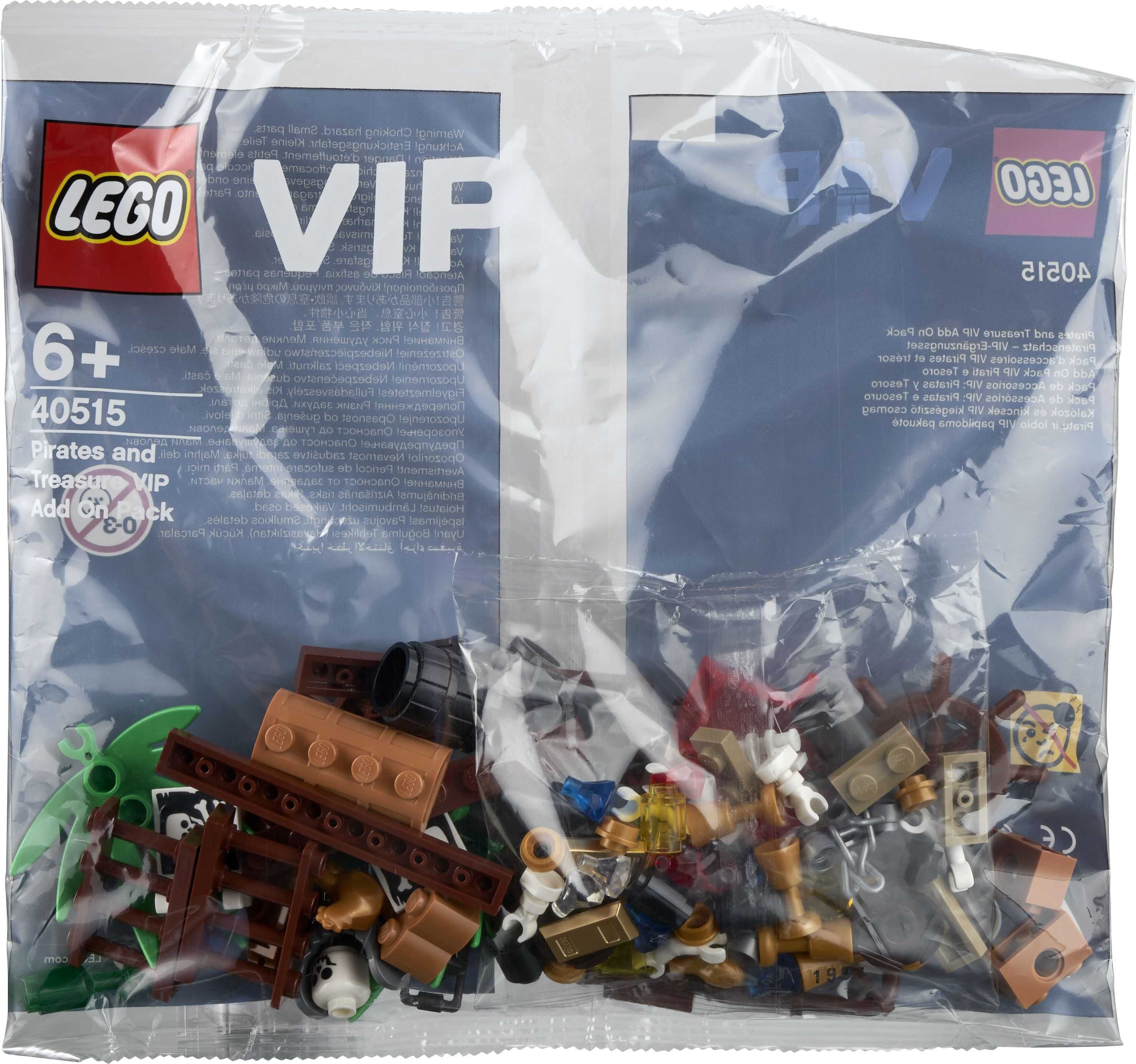LEGO 40515 Promocyjne - Piraci i skarby - zestaw dodatkowy VIP