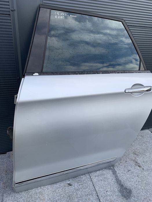 Citroen C5 III X7 kombi drzwi lewe tylne lewy tył EZRC