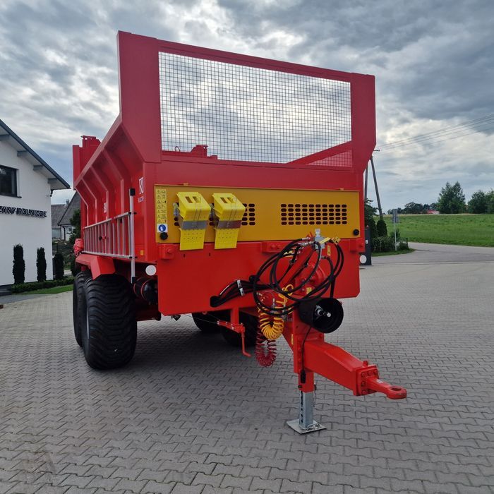 Rozrzutnik skorupowy Roltrans 10 t N250S/5, solidne wykonanie