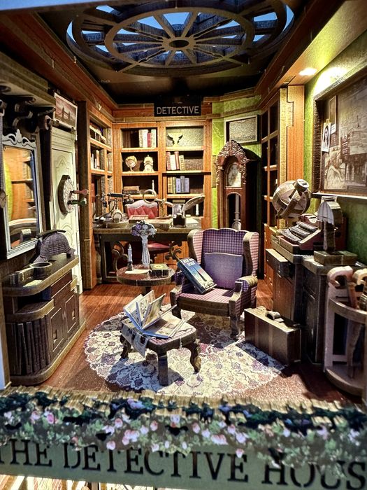 Book Nook Podpórka Do Książek Diorama Rękodzieło