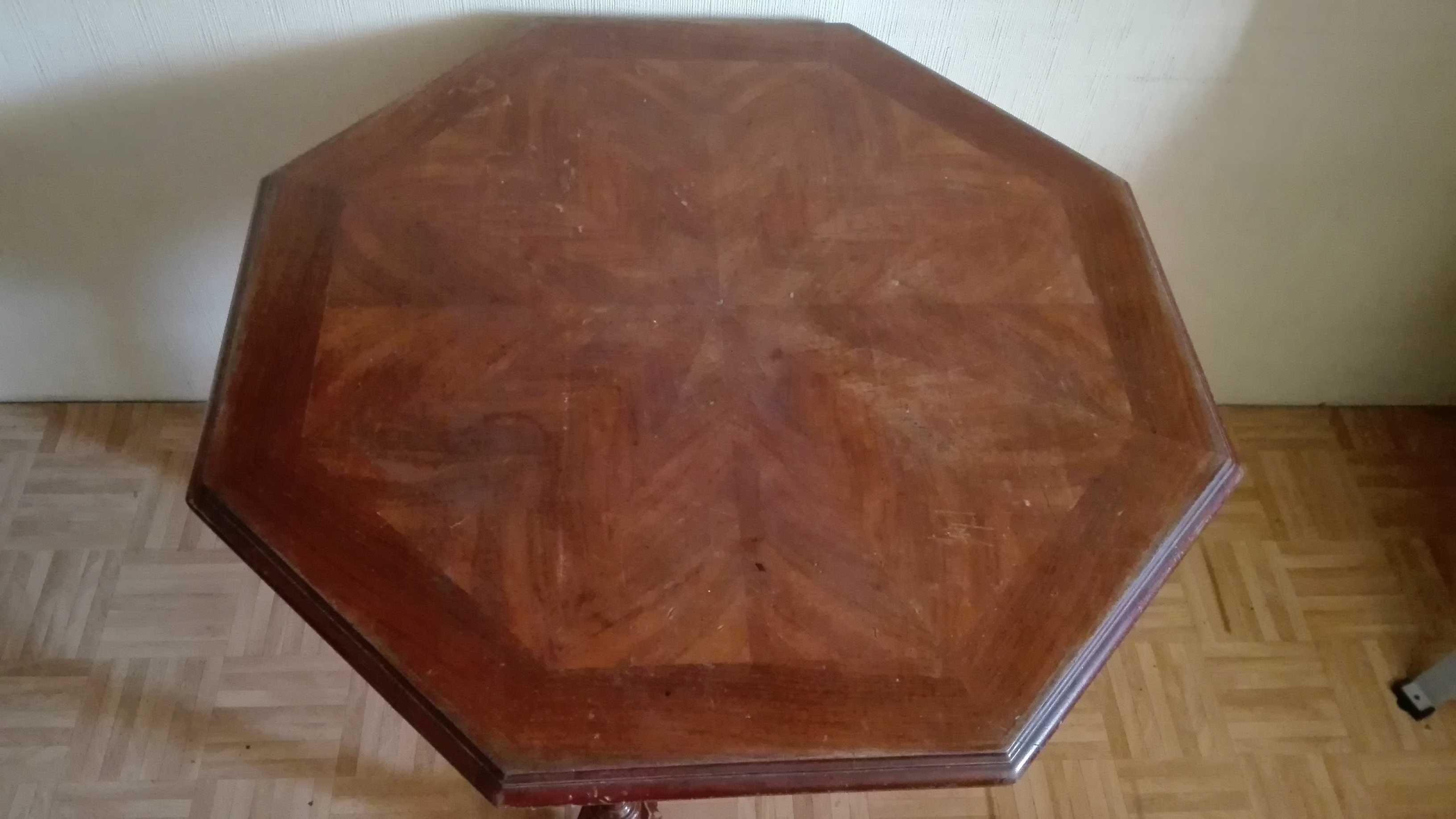 Stary stół, stolik  eklektyczny 100% oryginał