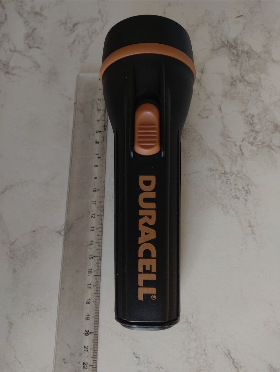 Фонарик фонарь ліхтарик Duracell под батарейки R20