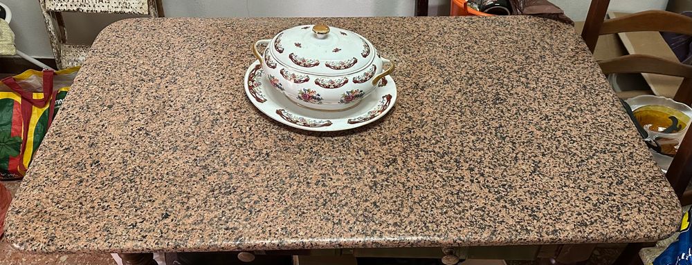 Granito rosa para mesa