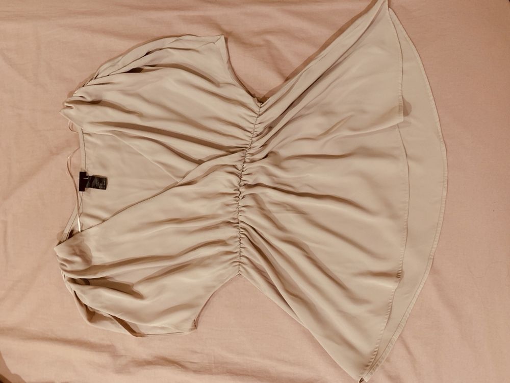 Блуза H&M 44-46 атлас/сатин