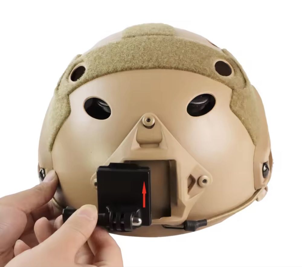 Кріплення GoPro для камери на шолом FAST та інші види шоломів
