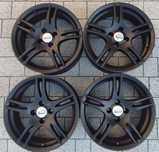 16" 4x100 czarne matowe ładny model - Renault Clio , Opel Corsa