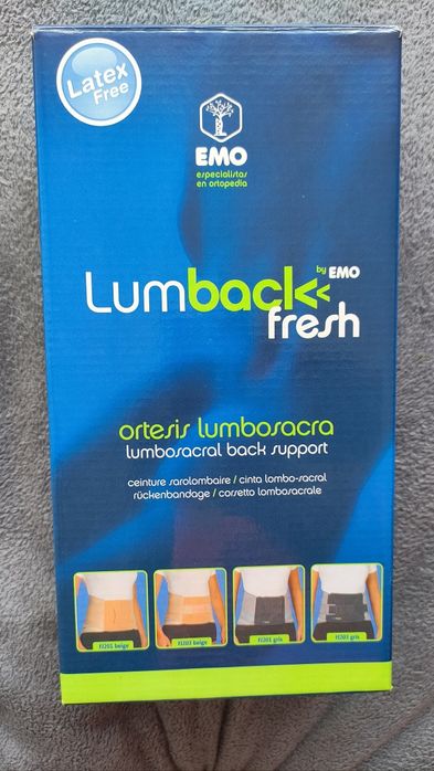 Regulowana orteza (pas lędźwiowy)Lumback Fresh Lumbak