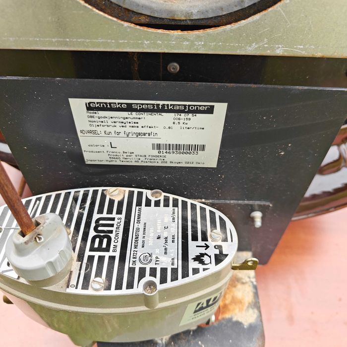 Kominek piec koza komin Skandynawski olejowy 6,5KW super stan