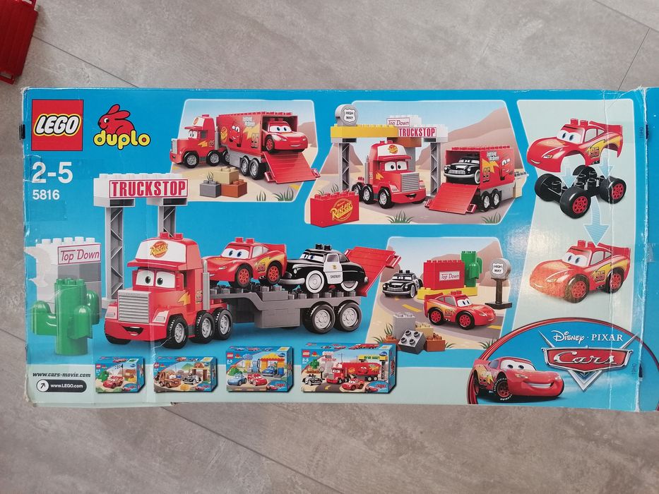 Lego duplo Cars, 3 zestawy