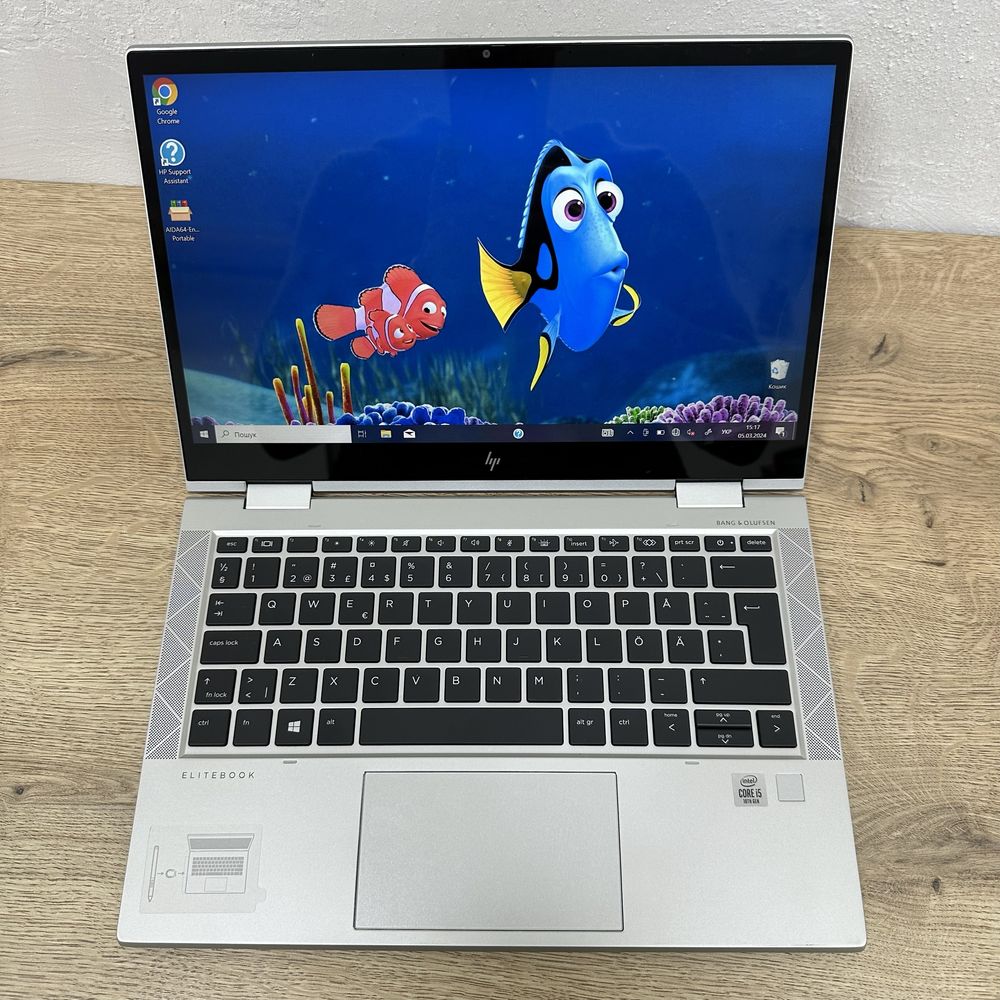 Ноутбук HP EliteBook x360 830G7  Intel i5-10210u/8Gb/256SSD Сенсорний