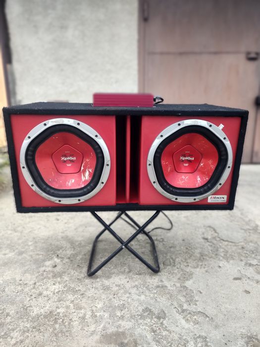 Сабвуфер Sony Xplod 2.4Кв + підсилювач 1.5Кв