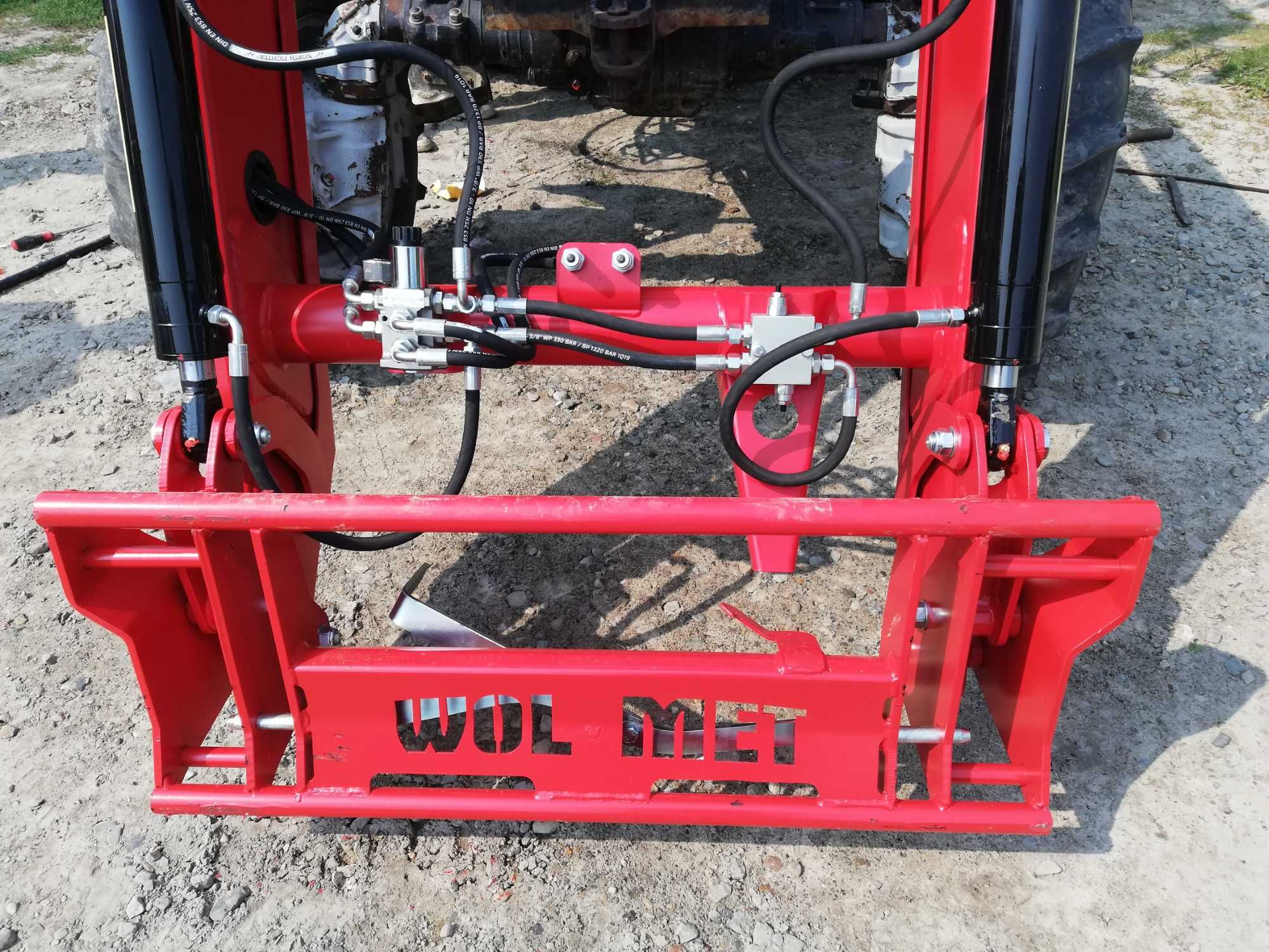 Ładowacz czołowy WOLMET tur 4-1500kg-JOY-EURO RAMKA-CENA OD 12999