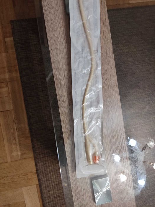 Cewniki urologiczne, POLMIL, ROMED, FOLEY, razem 5 sztuk