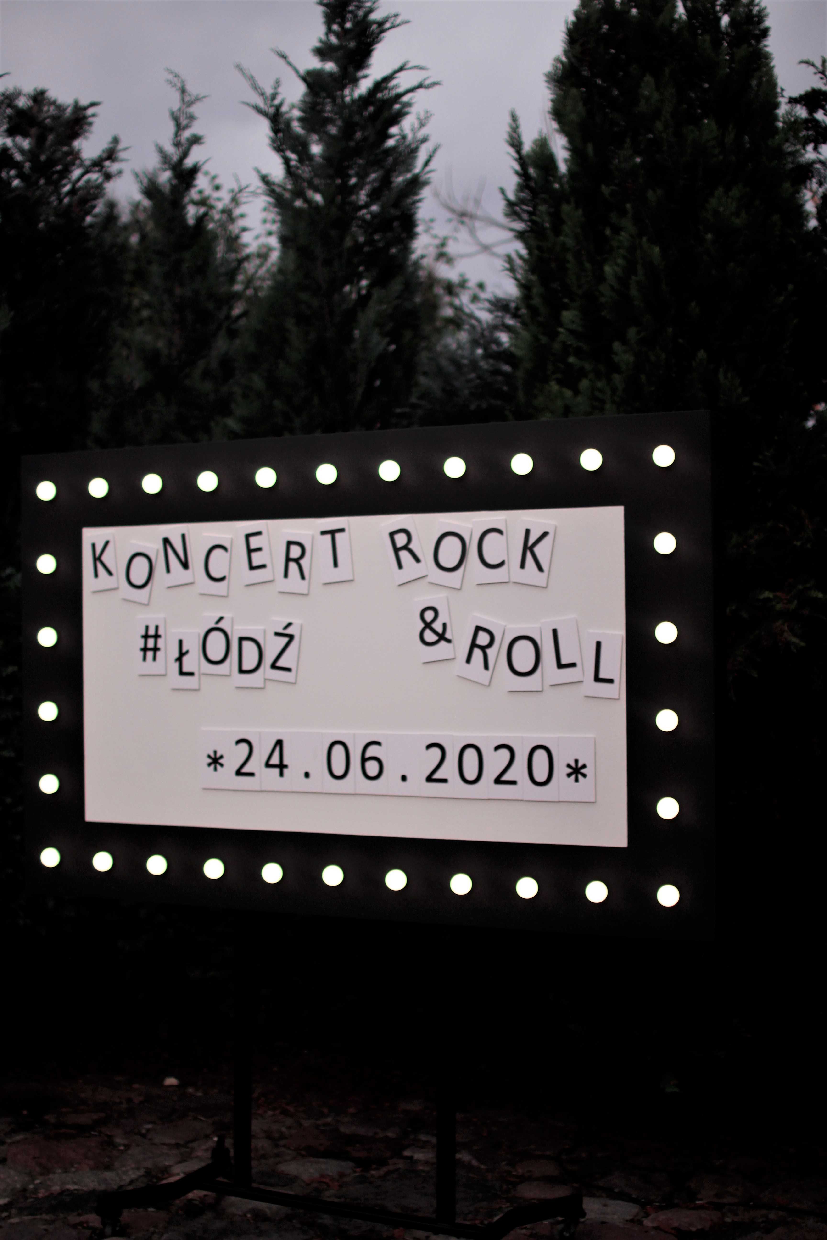 Duża Tablica magnetyczna świecąca na ślub koncert przyjęcie event