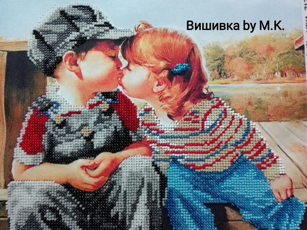 Картина, вишита бісером