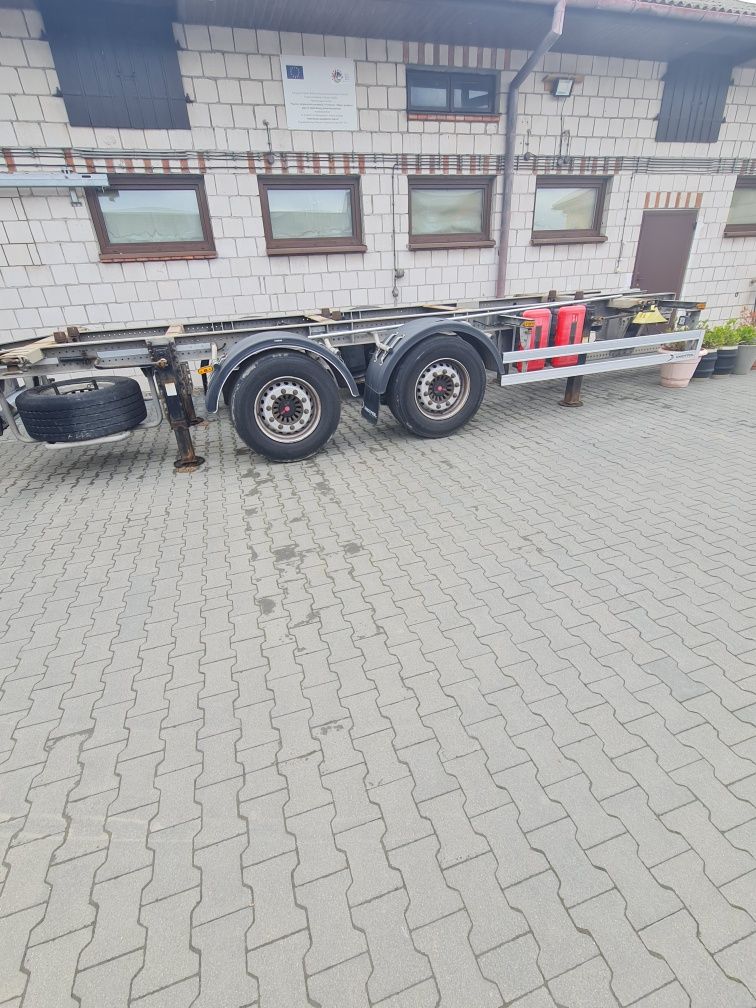 przyczepa tandem bdf gniotpol G1216 ciężarowa