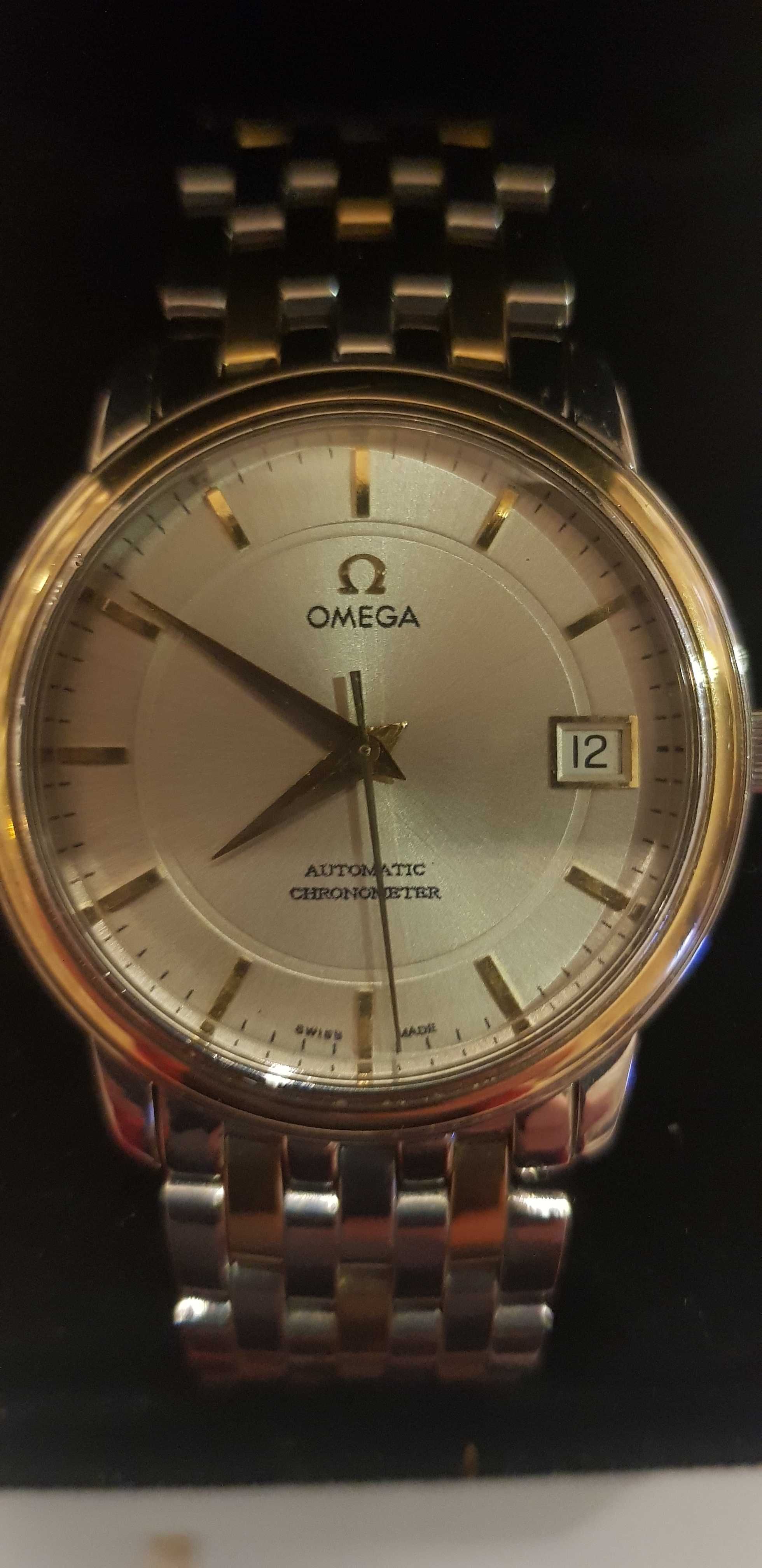 Zegarek omega de ville prestige gold 18k stal