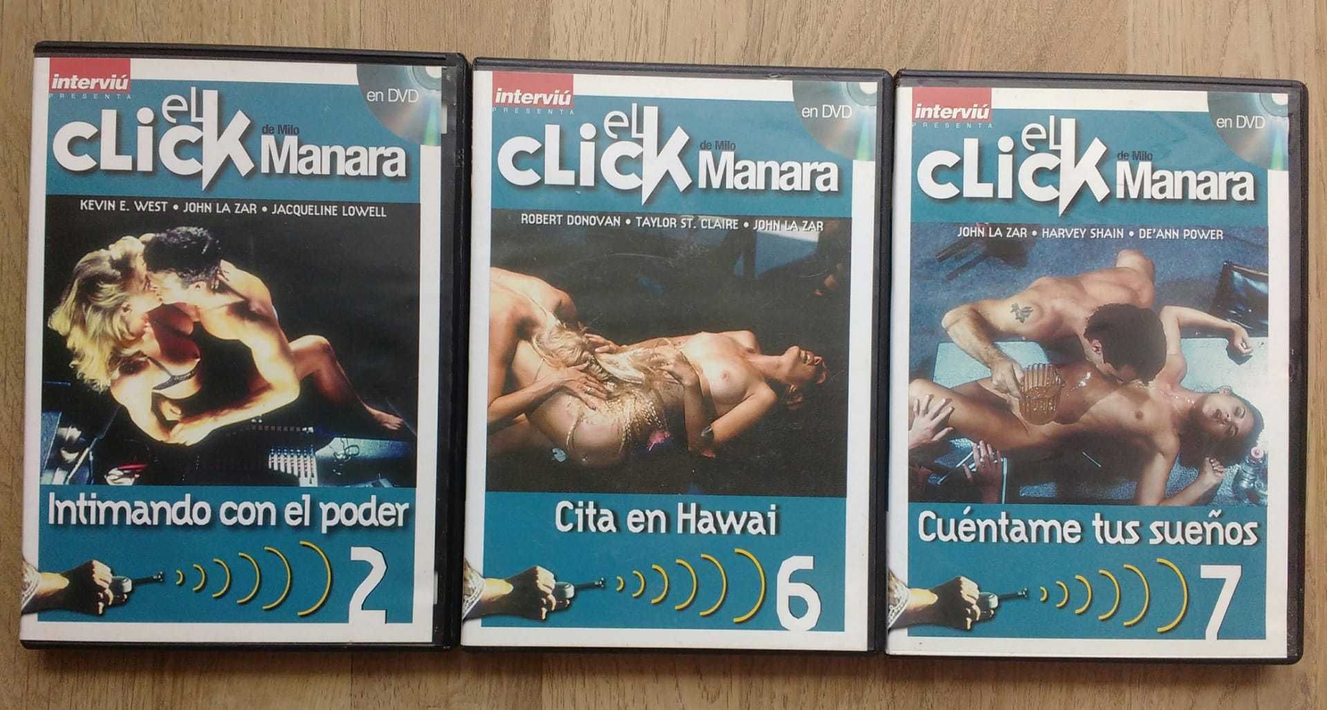 dvd: raríssima série "Click", inspirada na obra de Milo Manara