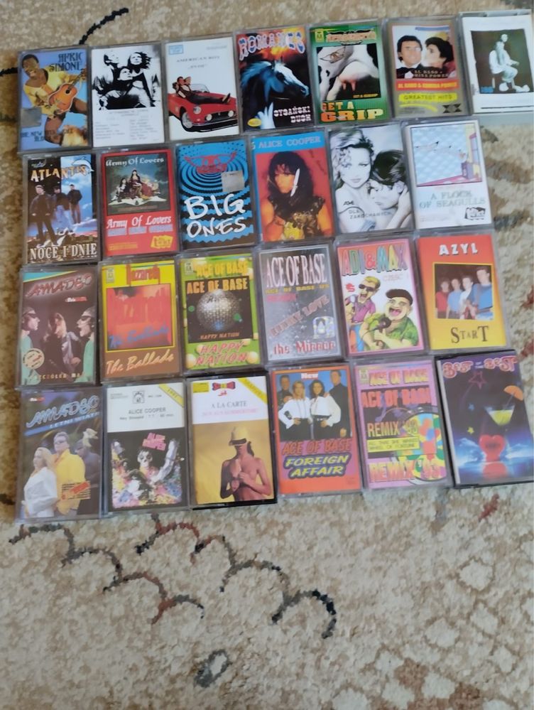 Kaseta disco dance Scorpions Accept Judas Atlantis Zenek Acent ZzTop