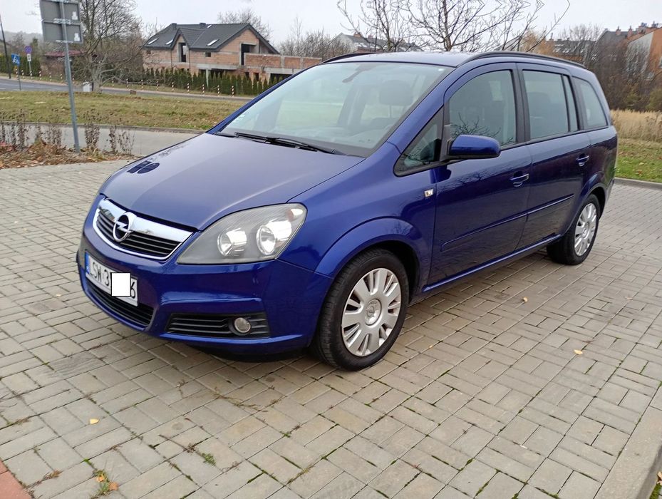 Opel Zafira 1,8 B-140KM/7-osób/długie opłaty/bezwypadkowy/serwisowany/3rejestracje