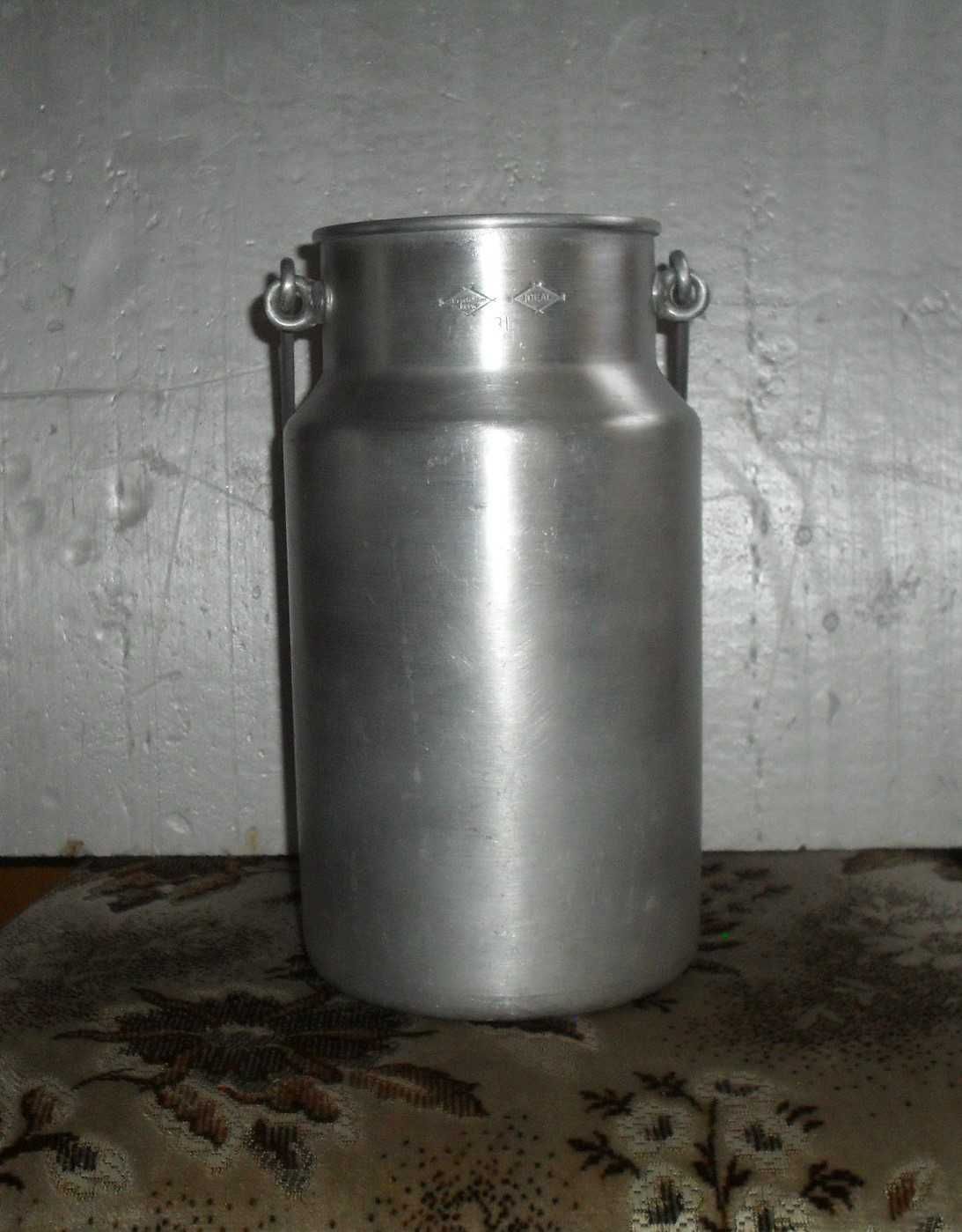 Aluminiowa bańka 3 l czasy PRL