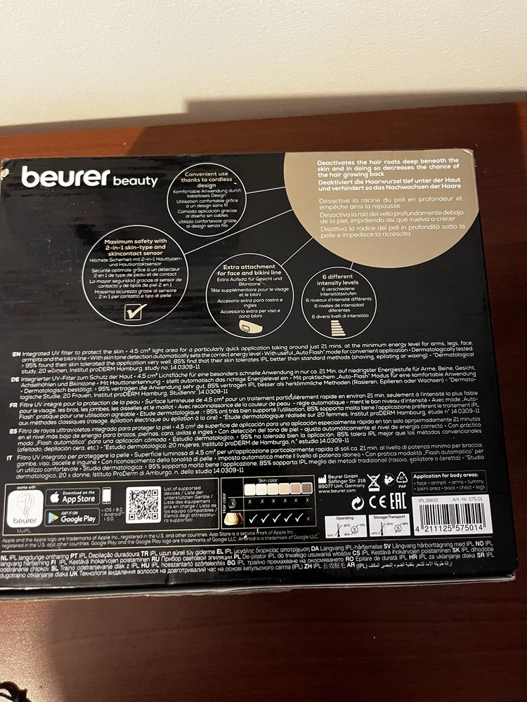 Sprzedam depilator BEURER VELVET Skin pro