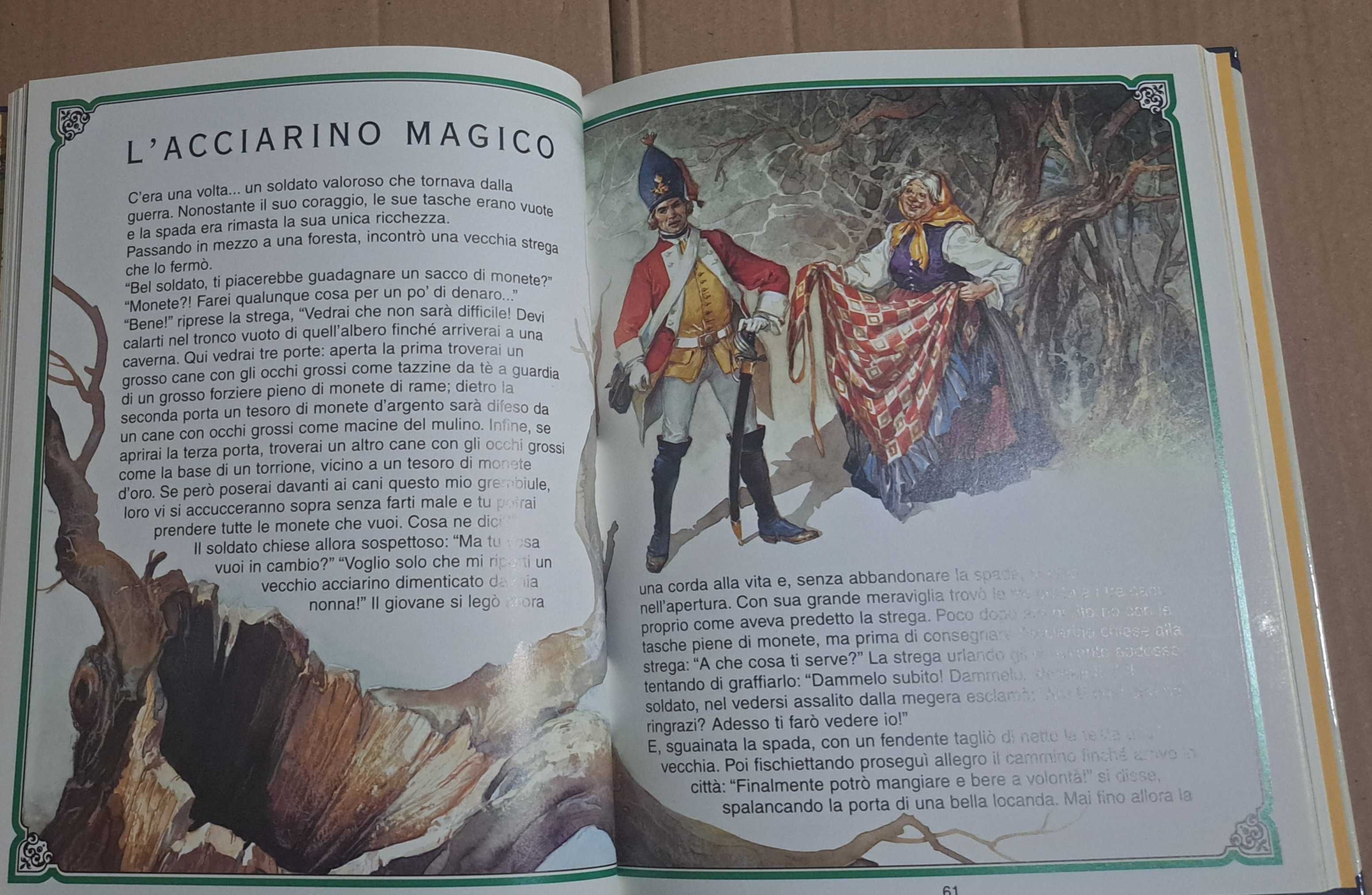 Książka dla dzieci Le Fiabe più belle - Dami Editore, Milano/po włosku