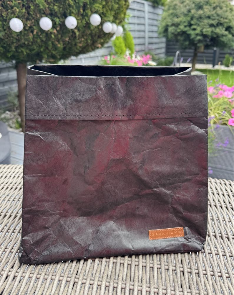 Zara Home czarny pojemnik na drobiazgi