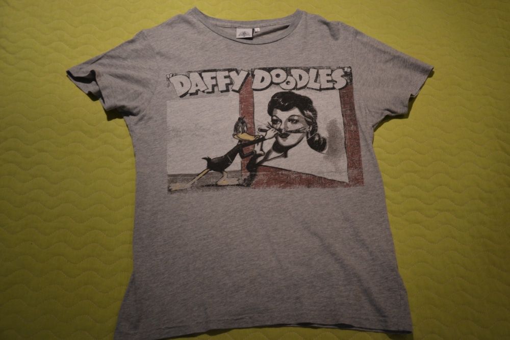 T-shirts de Desenhos animados: Looney Tunes Tweety Daffy Doodles Mikey