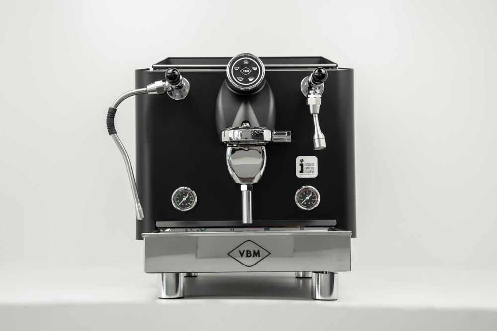 Нова професійна Італійська кавоварка VBM LOLLO Elettronica 1GR Black