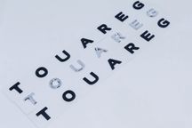 Надпись VW - Touareg на крышку багажника 760853687A2ZZ