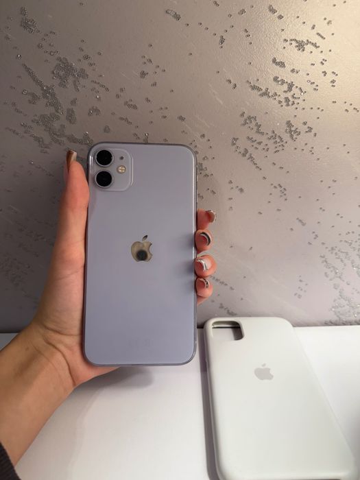 iphone 11 64GB(fioletowy)•81%kondycji baterii+etui Apple